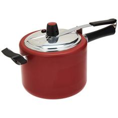 Panela de Pressão BRINOX REVESTIDOS Vapt Vermelho Cereja