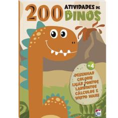 Livro - 200 atividades de dinos