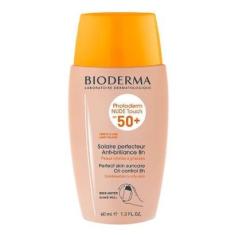 Protetor Solar com Cor Bioderma - Photoderm Nude Touch FPS 50+ Claro-Unissex