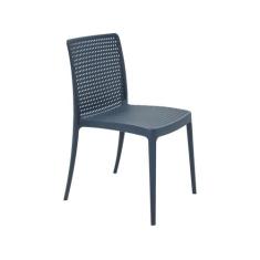 Cadeira Tramontina Isabelle em Polipropileno e Fibra Vidro, Azul, 1 un