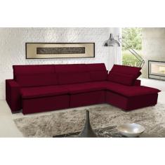 Sofá Istambul 3.80x1.90m Retrátil e Reclinável com Chaise - Sofisticat