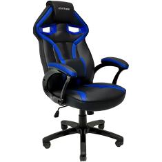 Cadeira Gamer Mymax Mx1 Giratória Preta/Azul
