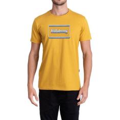 Camiseta Billabong Tech Color Masculina Amarelo