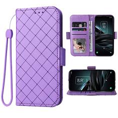 Elisorli Compatível com Alcatel TCL 4X 5G (T601DL)/ TCL 20 A 5G (T768S) Capa carteira com alça de pulso e suporte de couro flip para cartão acessórios de celular capa de telefone para TCL 20A 5G