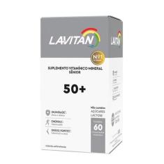 Suplemento Vitamínico Lavitan Sênior 50+ 60 Comprimidos