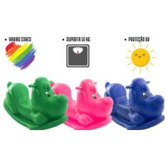 Gangorra Cachorrinho Infantil Playground-Balanço Kids -para Crianças a