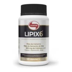 Lipix6 120 Caps Òleo Cártamo + Oleo Uva + Cafeína Vitafor