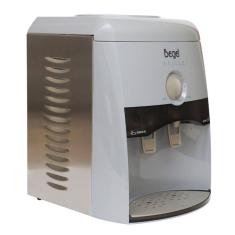 Bebedouro de Galão de Mesa Linha Stille Inox Cinza Begel