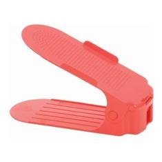 Kit 50 Organizadores de sapato, saltos e tênis com regulagem de altura