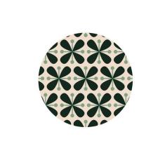 Sousplat Formas Verde - NSW, com base, 1 Peça