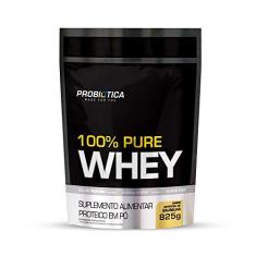 Probiótica 100% Pure Whey Refil (825G) - Sabor Baunilha