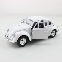 Miniatura Fusca Escala 1:32 Carrinho de Ferro com Fricção Fusquinha Ab