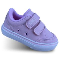 Tênis Infantil Feminino Sem Cadarço Klin Menina Anatômico Freestyle 25