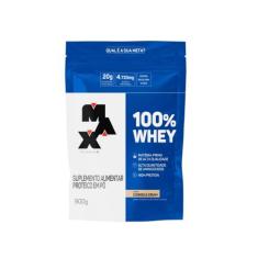 Whey Concentrado 100% (900g) Refil - Max Titanium, Cookies