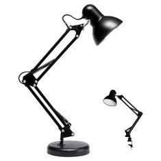 Luminaria Mesa Articulada Garra Escritorio Regulavel 2 em 1