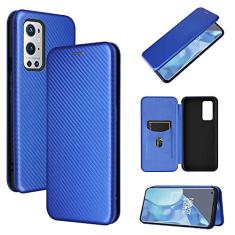 For OnePlus 9 Pro Carbon Fiber Texture Horizontal Flip TPU + PC + PU Leather Case with Card Slot