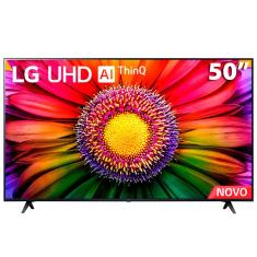 Smart TV 50" LG 4K UHD ThinQ AI 50UR8750PSA HDR, Bluetooth, Alexa, Airplay 2, 3 HDMIs