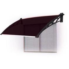 Toldo Fixo Versátil p/ portas, janelas e ar-condicionado de 80 x 60 cm
