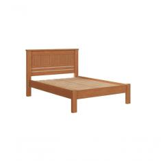 Cama De Casal Robusta Mônaco Estrado Resistente Camas Fenix Cor: nature-off White