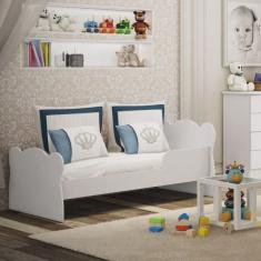 Mini Cama Infantil com Proteção Lateral 1590 Baby Móveis Percasa