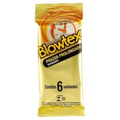 Preservativo Blowtex Retardante c/ 6 Unidades