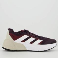 Tênis Adidas Questar 2 Roxo e Marrom-Masculino