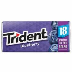 Goma De Mascar Trident 18S Blueberry 12 Unidades