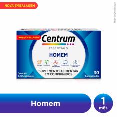 Polivitaminico Centrum Essentials Homem de A a Zinco 30 Comprimidos 30 Comprimidos