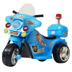Mini Moto Elétrica Infantil com Farol BW-006AZ Azul