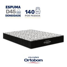 Colchão de Espuma D45 Ortobom Airtech 150 D45 Casal 138cm