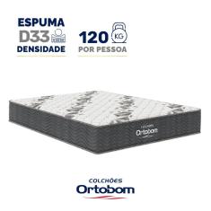 Colchão de Espuma D33 Ortobom Airtech 100 Casal 138cm