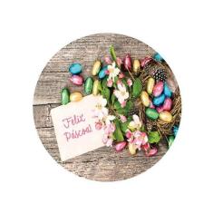 Kit Sousplat Páscoa - NSW, Sem base, 1 Peça