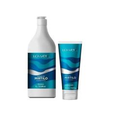 Kit Mirtilo Shampoo 1 Litro + Condicionador 200ml Lowell