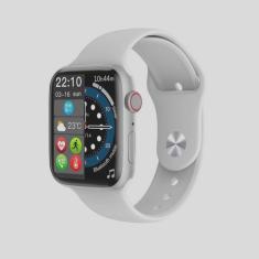 Relogio Smartwatch Feminino Digital 2 Pulseiras W37 Serie 7 Android Ios Iphone Xiaomi - Bluetooth Touch Screen Chamada Chega WhatsApp Facebook