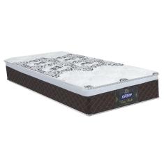 Colchão Box Solteiro 88cm Molas Ensacadas Soft Pillow New York Marrom - Gazin
