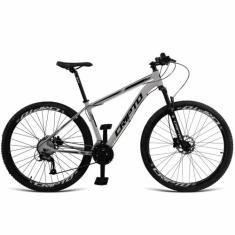 Bicicleta Aro 29 Cripto 24v Acera Freio Hidraulico Trava/k7, Prata, Pr