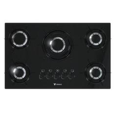 Cooktop a Gas 5 Bocas Venax Sognare Preto, Bivolt