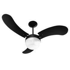 Ventilador de Teto New Montana 3 Pás 130W Preto - Venti-Delta 