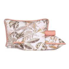 Jogo de Cama King 4 Peças Altenburg Malha Fio Penteado  100% Algodão - Tropical Art