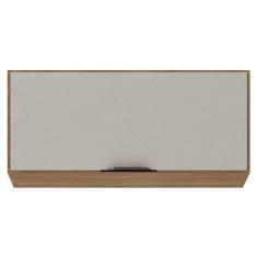 Armário Aéreo para Cozinha Firenze 1 Porta Amêndola Touch Nude Prime Tx - Demóbile