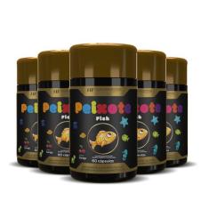 5x omega 3 kids bom desenvolvimento infantil sabor cereja - HF SUPLEME