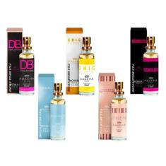 Kit 5 Perfumes Feminino Amakha Paris Db Elegance Chic Athena