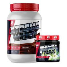 Kit Whey Protein Xtreme 900g + Pré-Treino Forza Max 300g - Bio Sport USA-Unissex