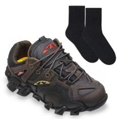 Kit Tênis Bull Terrier Aton Low Masculino + Par d-Masculino