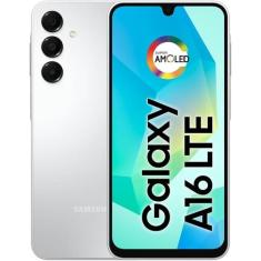 Celular Samsung Galaxy A16 5g, 128gb + 4gb Ram, Câmera De Até 50mp, Te
