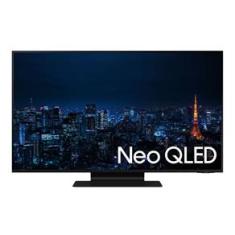 Smart TV Samsung Neo QLED 4K  50QN90A Design slim Mini Led Processador IA Som em Movimento Lite 50``