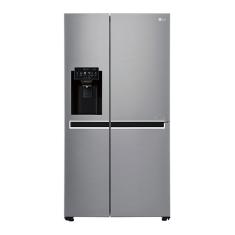 Geladeira/Refrigerador LG Side By Side 601 Litros Inox GC-L247SLUV - 110V