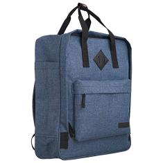 Mochila Unissex Casual Em Alto Relevo Com Porta Notebook