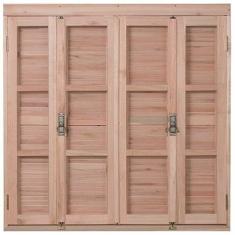 Janela com Caixilhos Pantográficos Vidros Quadriculados Veneziana Pantográfica Rondosul