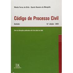 Código de Processo Civil: Anotado